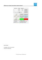 Cut graphics at the current position Click Cut test (Page 79 / 99) RDVision Laser Cutting Control Software Operation Manual